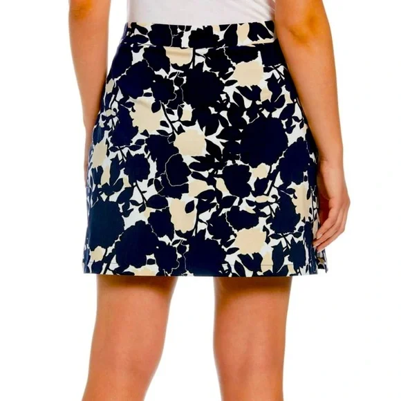 Rafaella Women's Wide Waistband Stretch Pull-On Style Skort (Black, S) NWOT - Picture 3 of 4